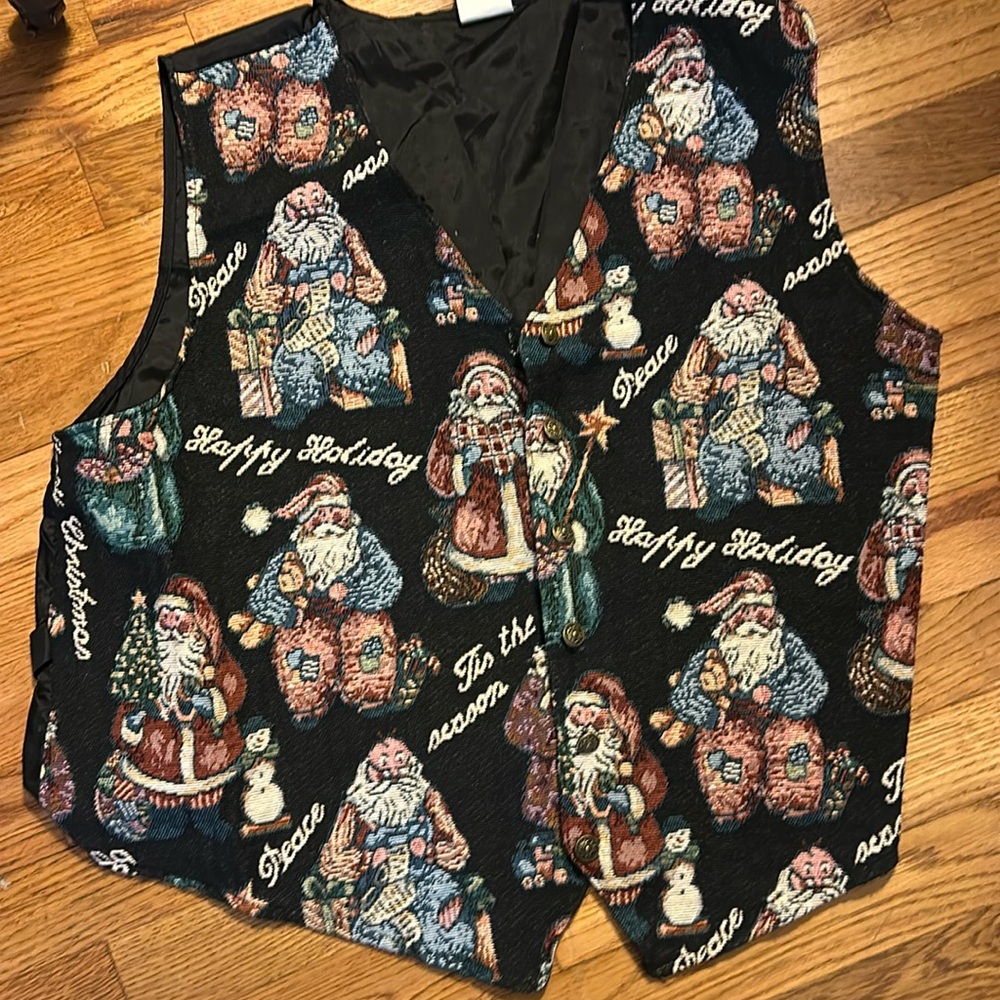 Christmas Vest Santa ugly sweater party?